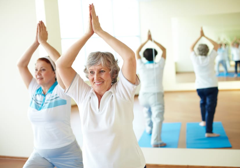 Seniors Yoga Class Studio